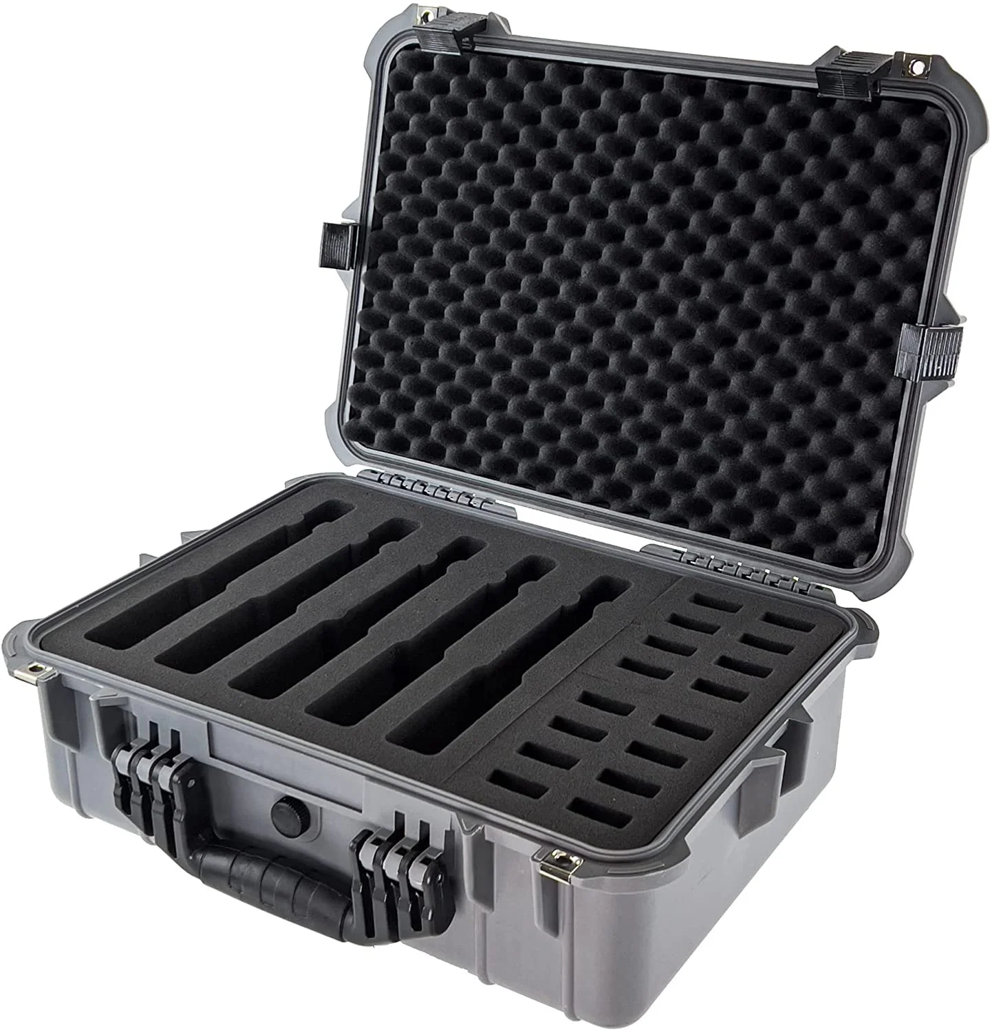 APACHE 4800 Amazon hot sell same plastic waterproof shockproof carry black hard tool case with foam and lock
