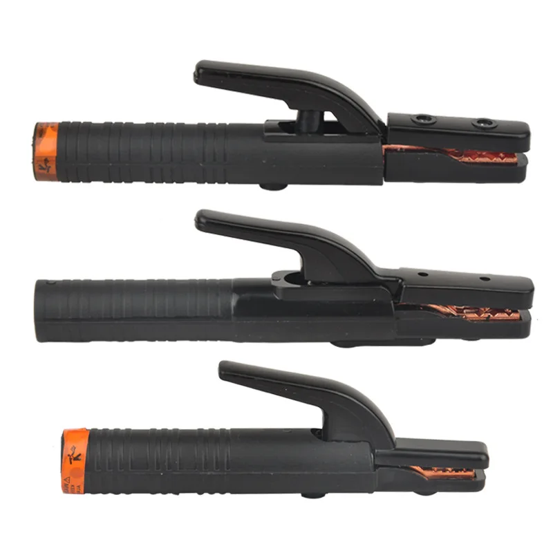 500A heavy duty electrode holder thickened copper forging and pressing electrode American pure copper 800A electrode hold