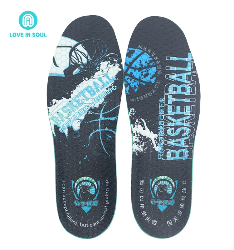 Foot Pads Sport Podiatry Orthotics Insole Unisex Sport Shoe Insole PU Arch Support Sports Shoe Insole