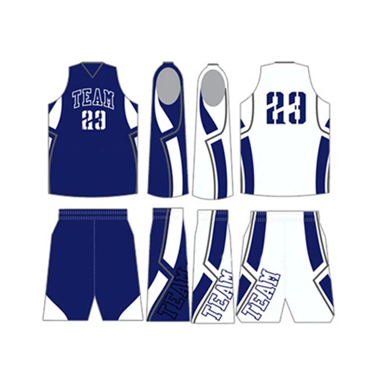Custom Basketball Wear Kit OEM Design Basketball Vest Sublimation Jersey Sport Training Basketball Uniform Set