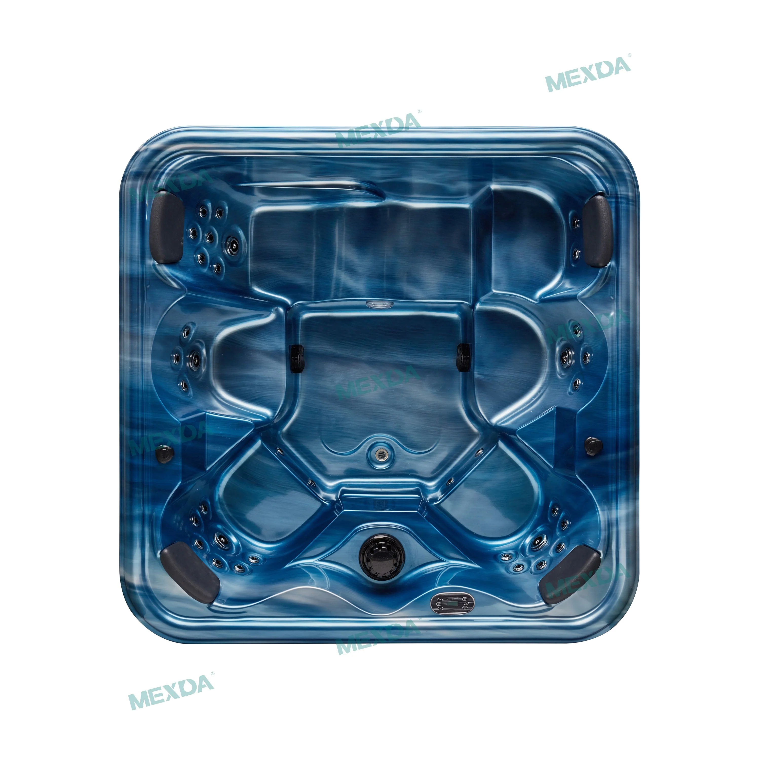 MEXDA 6 Person Outdoor Spa whirlpool Hydro Massage Hot Tub WS-092D