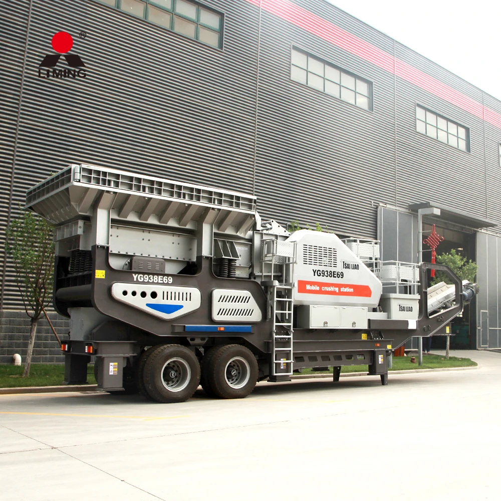 200 to 250 TPH Wheel Mounted Mobile Stone Jaw Crusher Mobile Copper Ore Crushing Plant