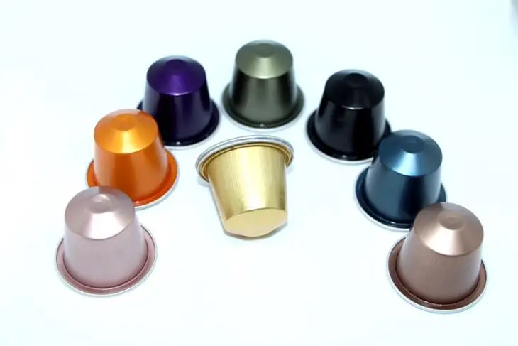 Aluminum Foil Coffee Capsule Filling Machine Compatible Pod Empty Capsule