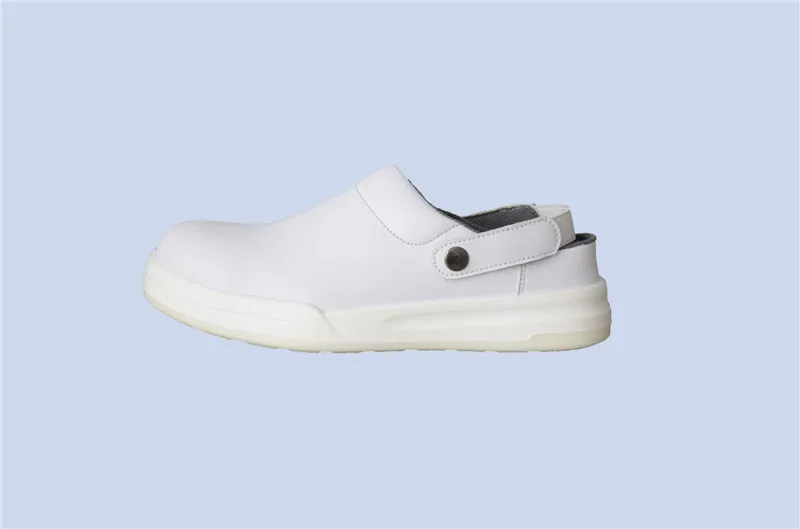 PSJ127 water proof oil resistant safety kitchen shoes best Selling White Kitchen/Nurse Safety Shoes For Anti Slip