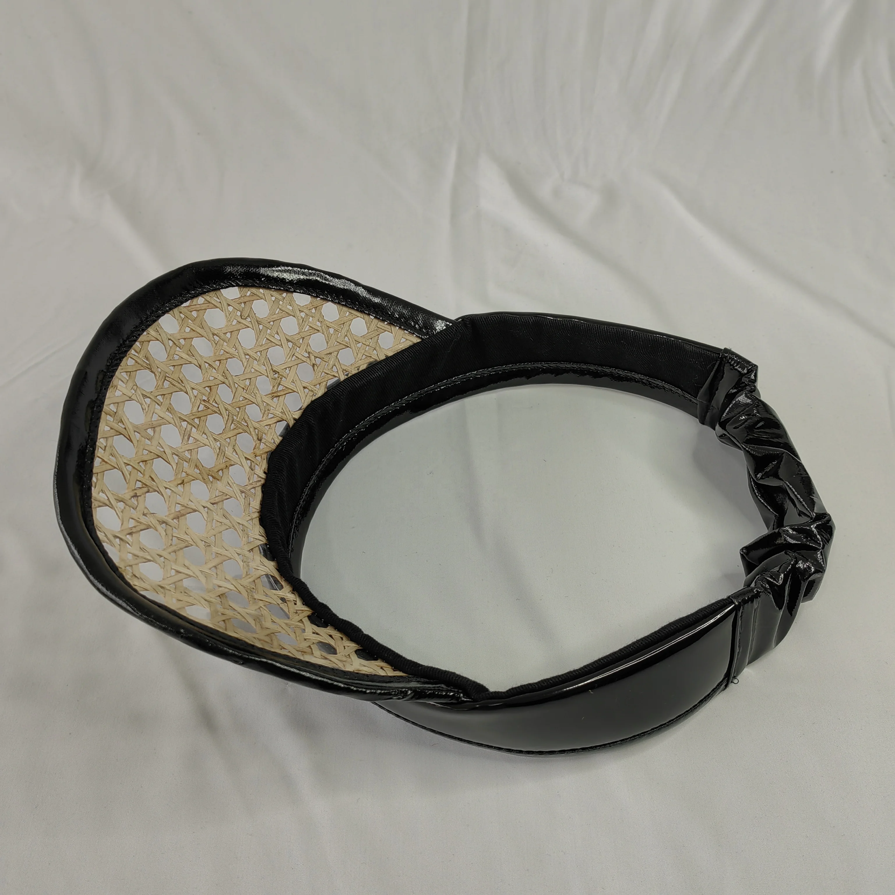 Korean fashion trend Bamboo fashion sports hat A large brim a hat