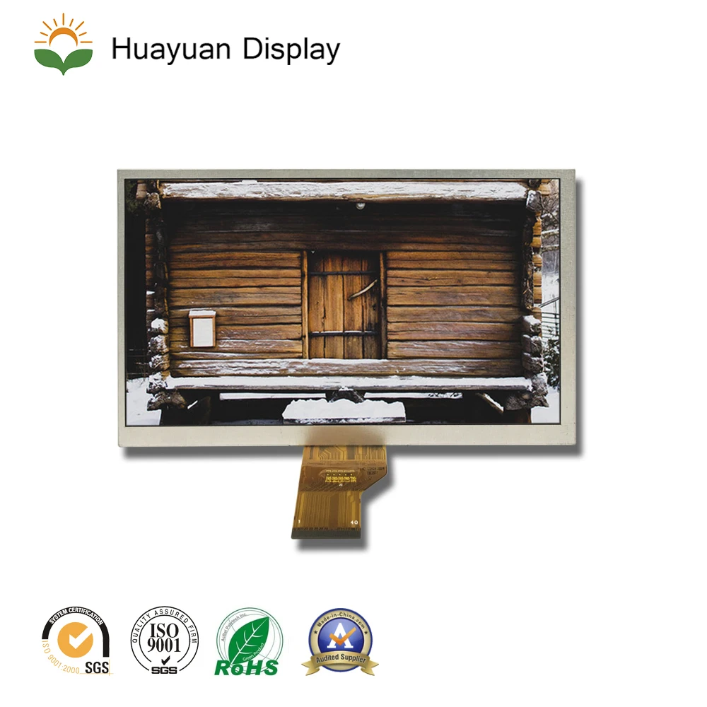 7 дюймов TFT ЖК-дисплей LVDS Высокое разрешение 1024x600 красочный экран автомобиля дисплей