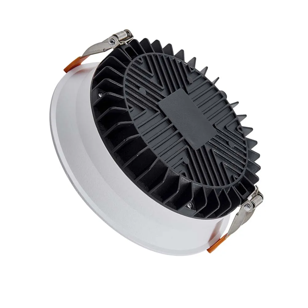 Customized 12w 18w 24w Spotlight Adjustable Aluminum Housing Cob Recessed LED Downlight