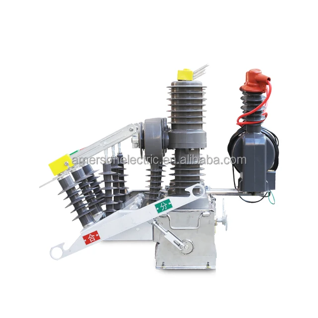 High quality ZW32-12MG Series 12kv 33kV 35kV outdoor high voltage VCB plus isolation vacuum circuit breaker
