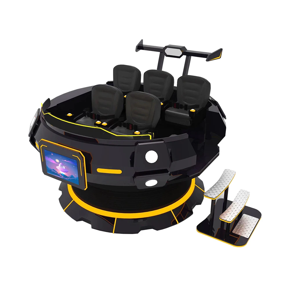 Fun VR Game Console Cinema 720 Degree Super Large View Arcade Game Console 9D VR UfO