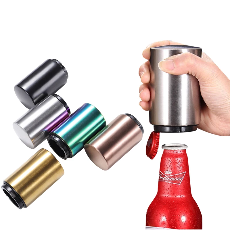 Beer Bottle Opener Destapador-Cervez Metal Destapador De Cerveza Destapador De Botellas Magnetico