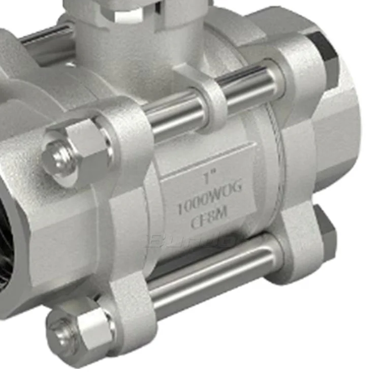 Шаровой кран Bundor CF8/CF8M ss316, прайс-лист, 4 дюйма, 100 мм, 3 шт., шаровой кран с высокой платформой