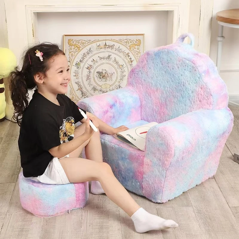 kids wholesale folding foldable foam kids sofa chair bed foam chair foam for kids chair fold out plush 2