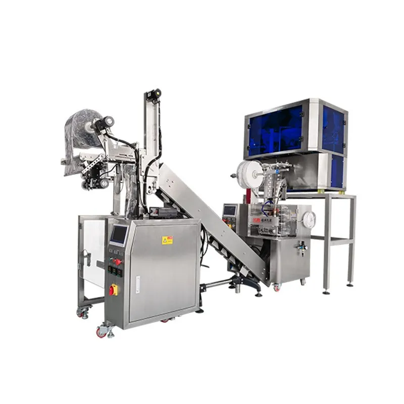 Top Grade Wholesale Price Instant Automatic Triangle Small Pyramidal Bag Herbal Rose Tea Packing Making Filling Machine For Sale