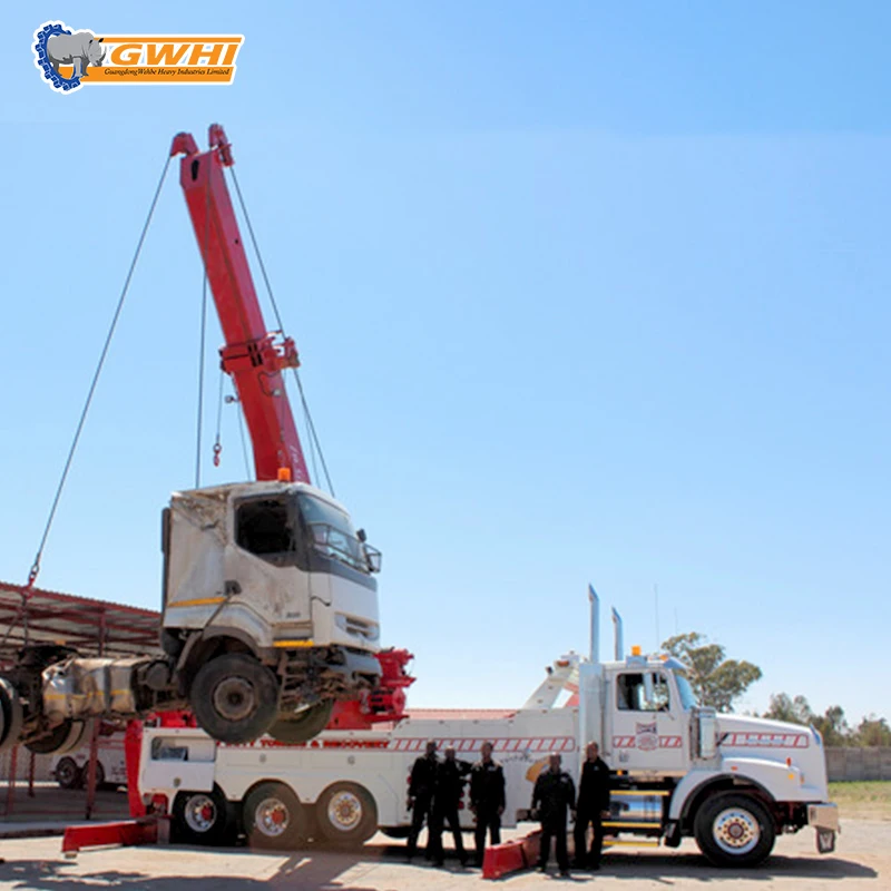 Тяжелые эвакуаторы Wehbe Китай запчасти для буксировочных машин Metro Эвакуаторы 75 тонн продажа эвакуаторов