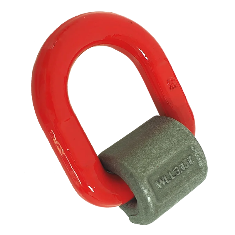 G80 Swivel Hoist D Ring Weld On Point For Lifting With Spring