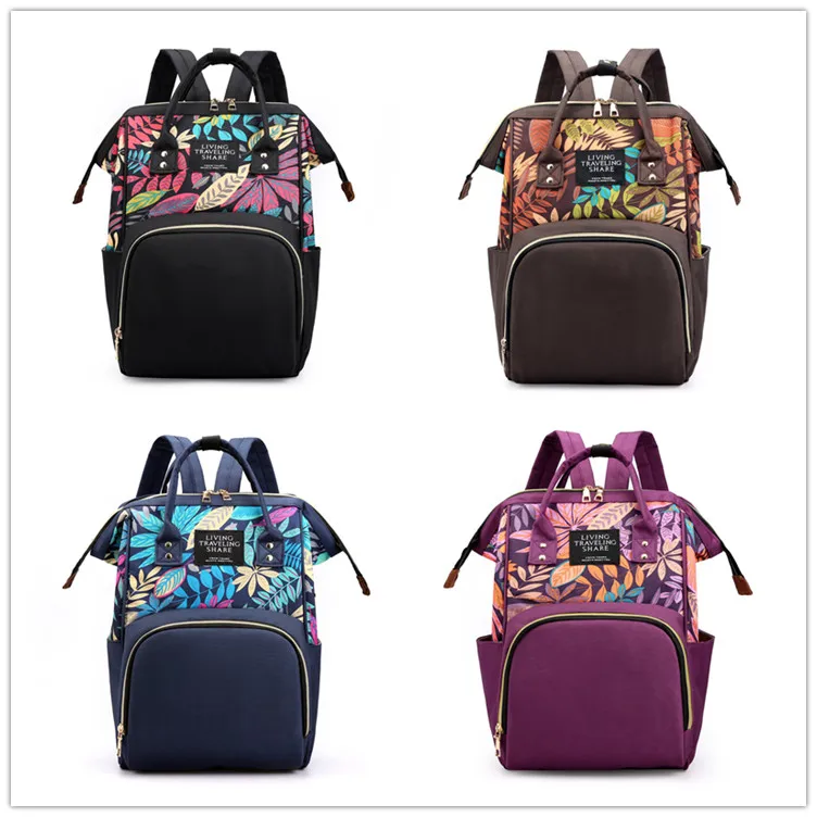 Amiqi ZS09 2023 Multifunctional Backpack Mommy Baby Bag Portable Diaper Bag Baby Diaper Hiking Backpack Baby ackpack Travel Bag