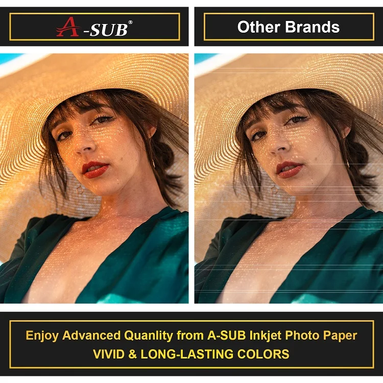 Factory in China premium 260gsm  RC glossy photo paper for office printing