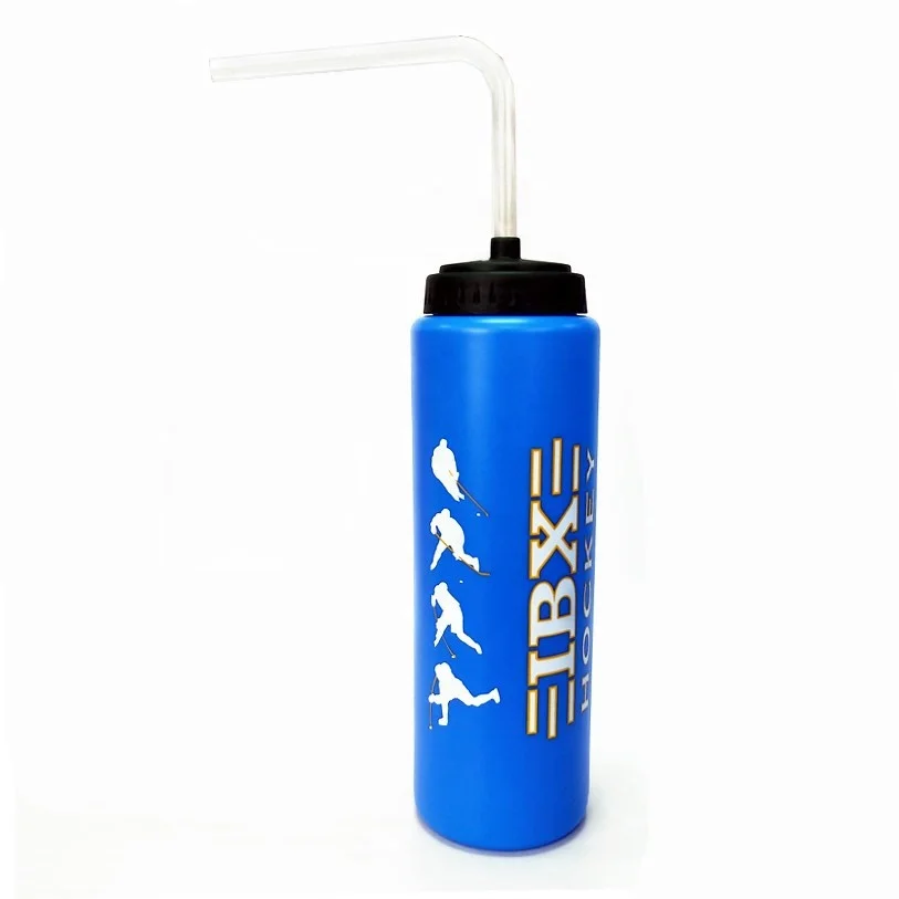 2021 new design custom mold plastic powerade sports water bottle with PE straw
