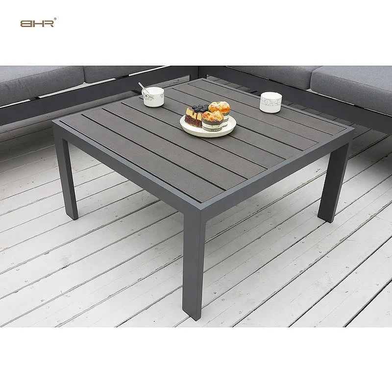 BHR modern outdoor garden sofa aluminum seating  Patio sofa set 5 seater patio set outdoor furniture