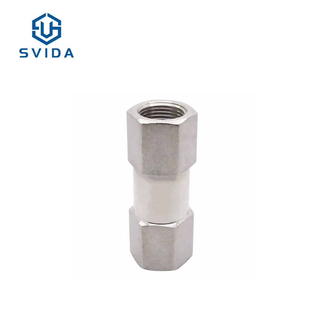 Factory Supply Stainless Steel 1/8 3/8 1/2 Female Thread Check Valve