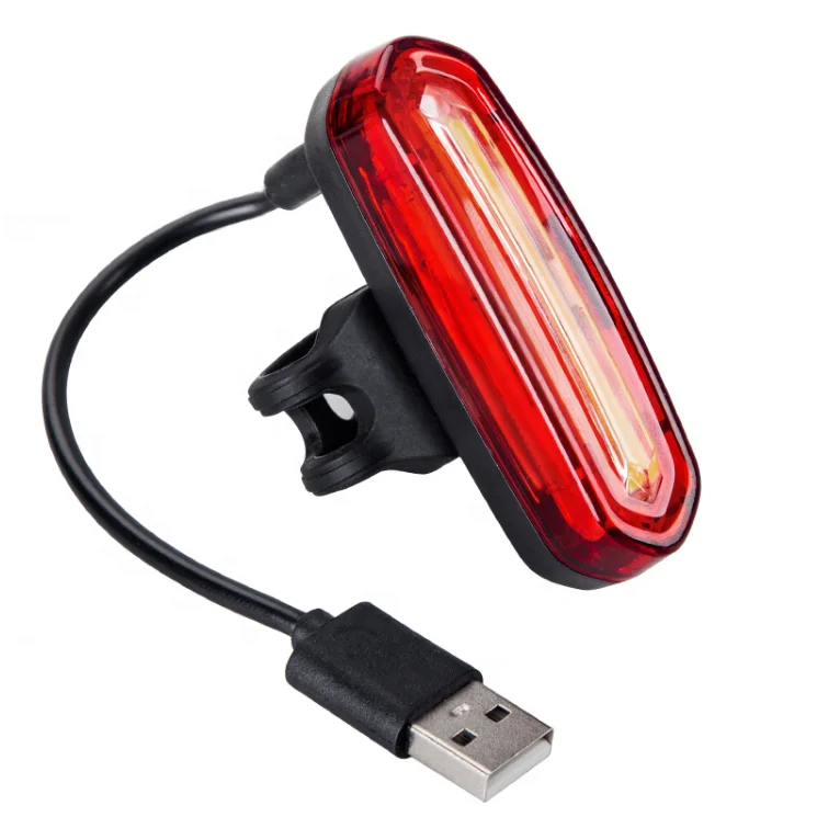 INBIKE Bicycle Accessories Rear Lights USB Portable Cycling Multifunctional LED Tail Light Bike