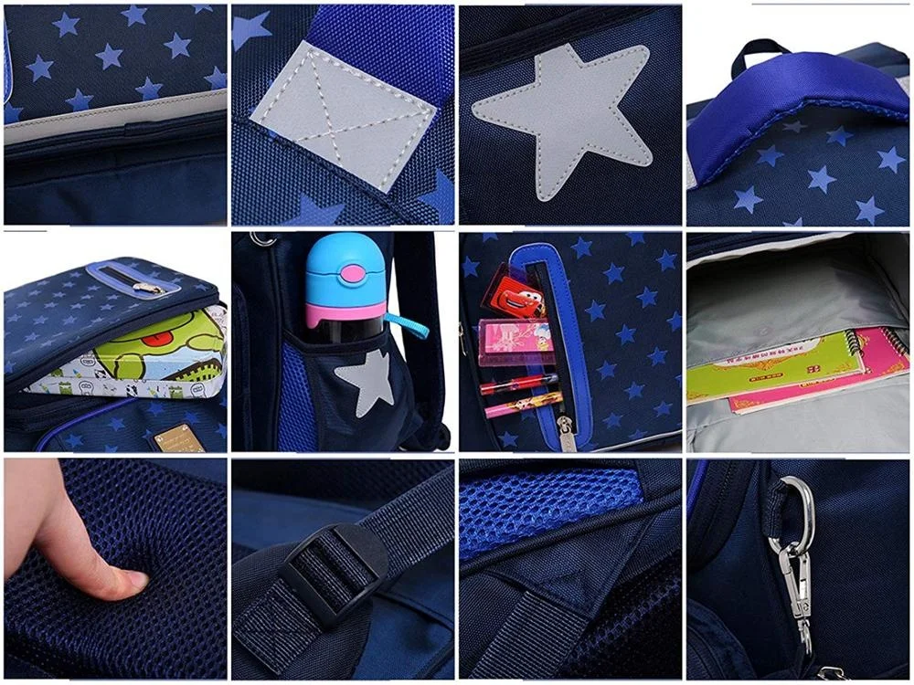 3 in 1 Kids Backpacks for School Bags for Boys Girls Bookbags and Pencil Lunch Box