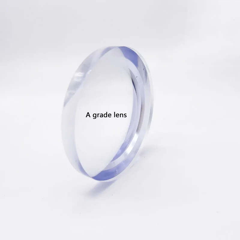 Factory Direct Asp Uv420 Blue Cut One Side Super Hydrophobic 1.56 Hmc Optical Lens