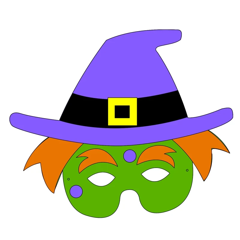 2024 Custom Design Durable Soft Wool Felt Fabric Fashionable 3D Looking animals Half Face Mask for Kids for Halloween Parties
