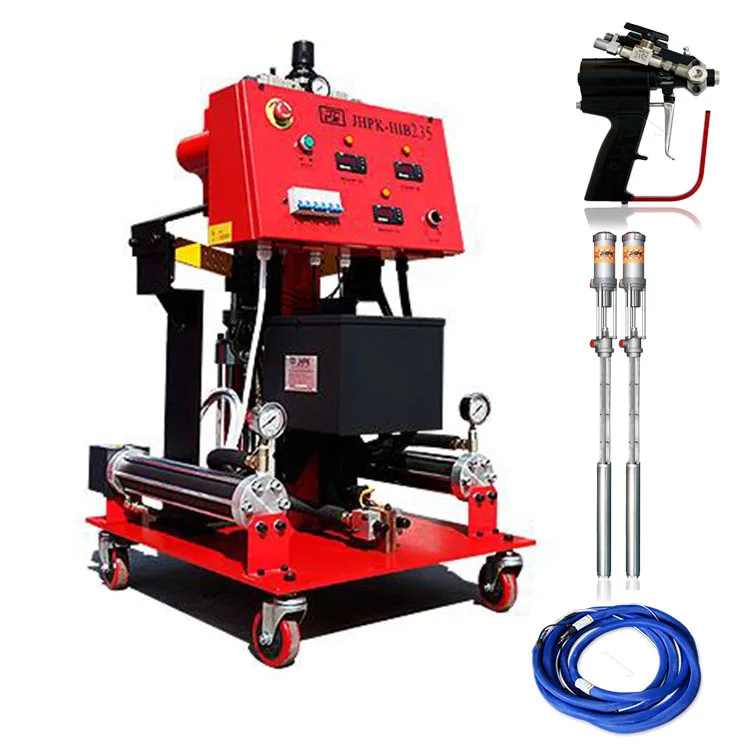 Variable ratio pneumatic polyurethane sprayer JHPK-IIIB235