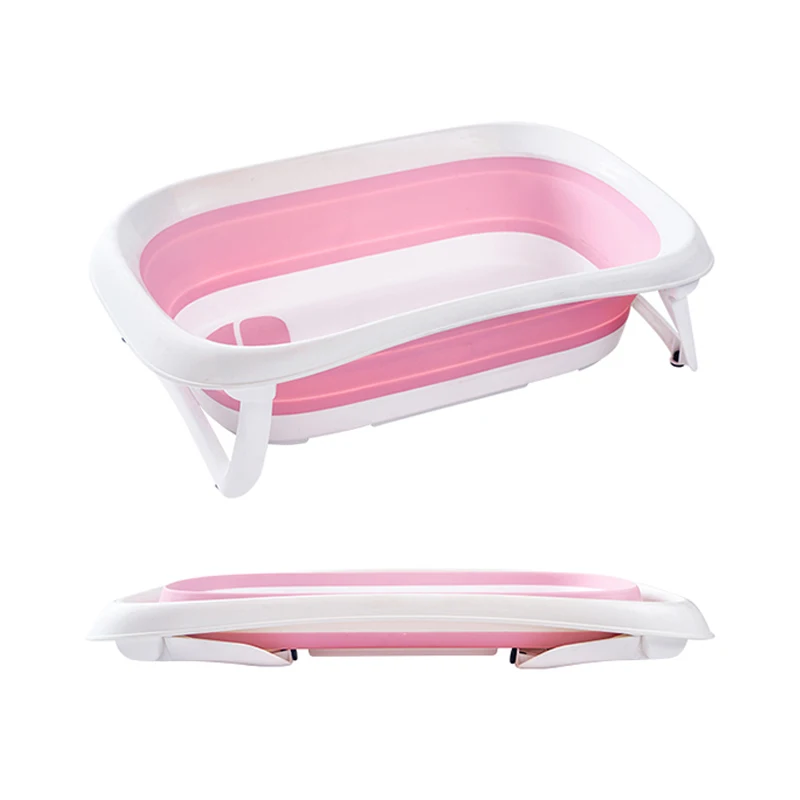 Cheap wholesale portable plastic folding bath tub small