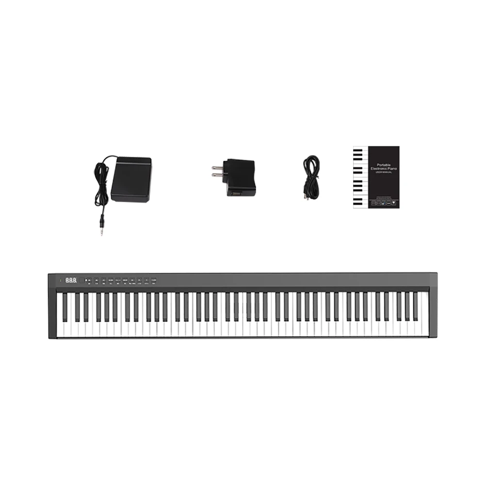 konix 88 Keys Digital Piano midi Keyboard Wholesale PH88C portable Electric Piano