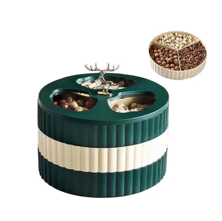 Fawn dried fruit living room candy household snacks melon seed box wedding dried fruit tray