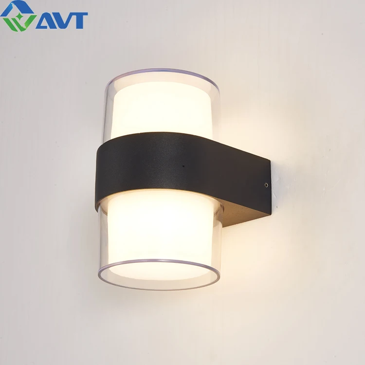 AVT old style Outdoor Waterproof 6w 12w led scone wall lamp vintage light
