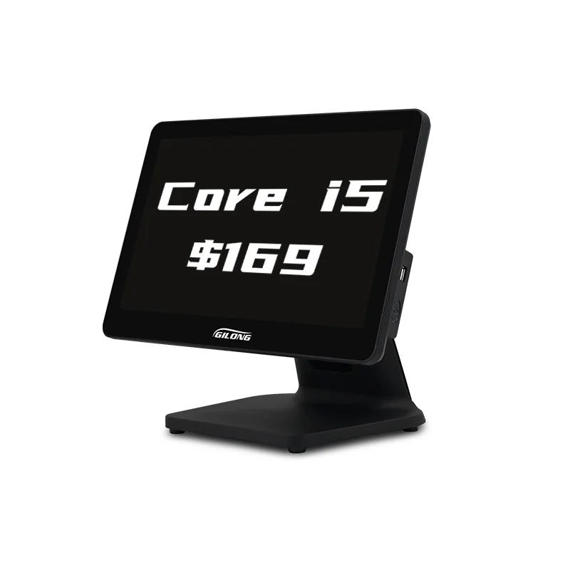 15.6 Inch POS Machine New Design Windows System All In One Touch Screen Point Of Sale