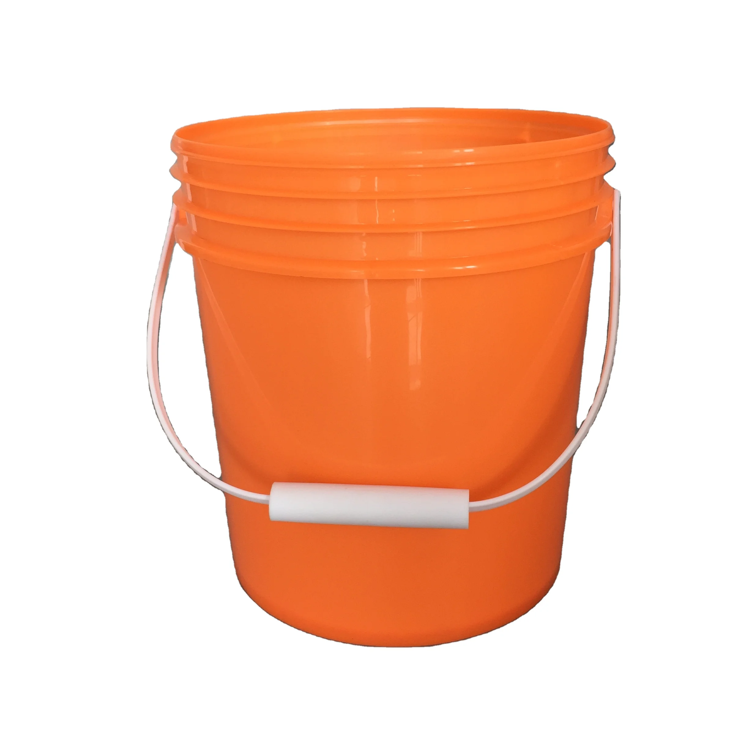 wholesale food grade round bucket 10 litre industrial Recyclable paint plastic pail bucket