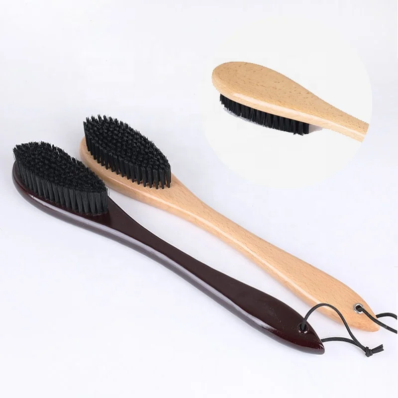 Factory Lotus and Bristle Lint Bristle Brush for Suits Long Handle for hotel Coat Men Suits Shoes Jacket Furniture and Pet Hair