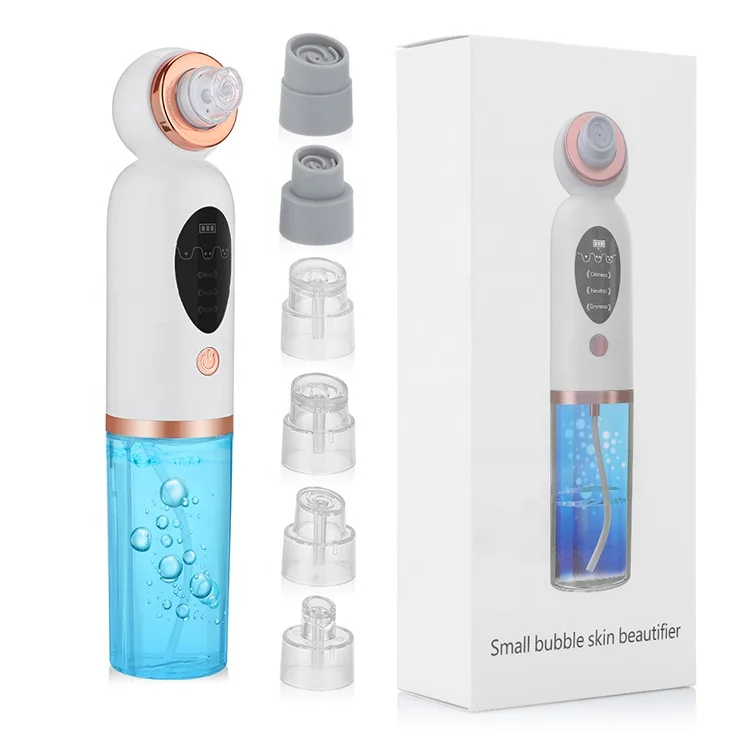 Small Bubble Electric Blackhead Remover Pore Acne Pimple Removal Electric Blackhead Vacuum Cleaner