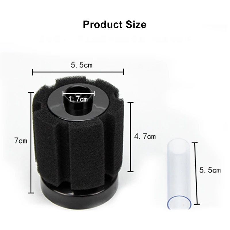Air Pump Aquarium Filter Shrimp Fish Tank  Biochemical Sponge Filter Aquarium Filtration Cotton Filter