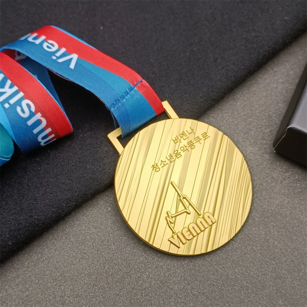 Hot Selling Factory Direct Custom Award Dubai Design Ballet Competition Medal