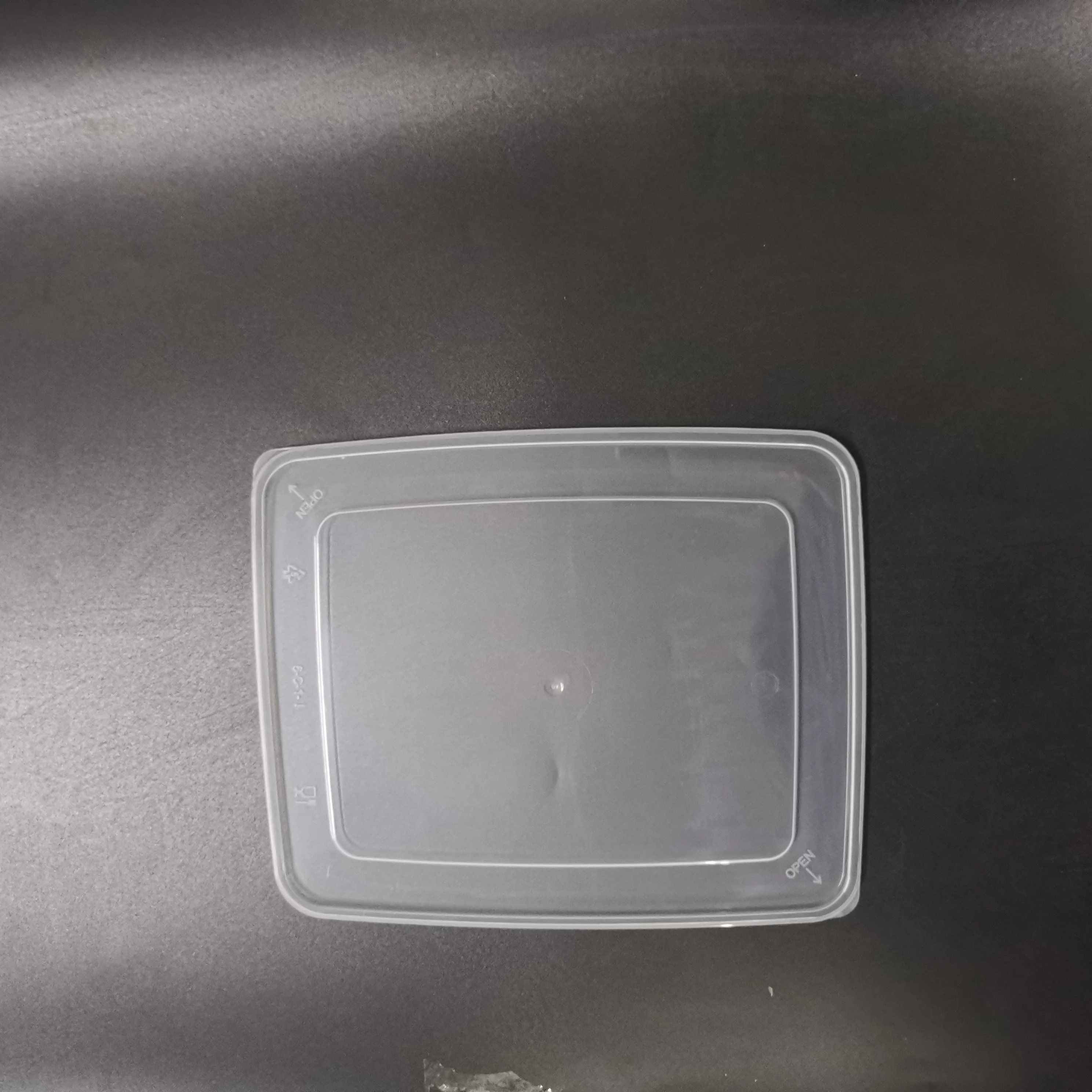 6 compartment disposable microwave takeout food containers plastic bento lunch box for fast food packing