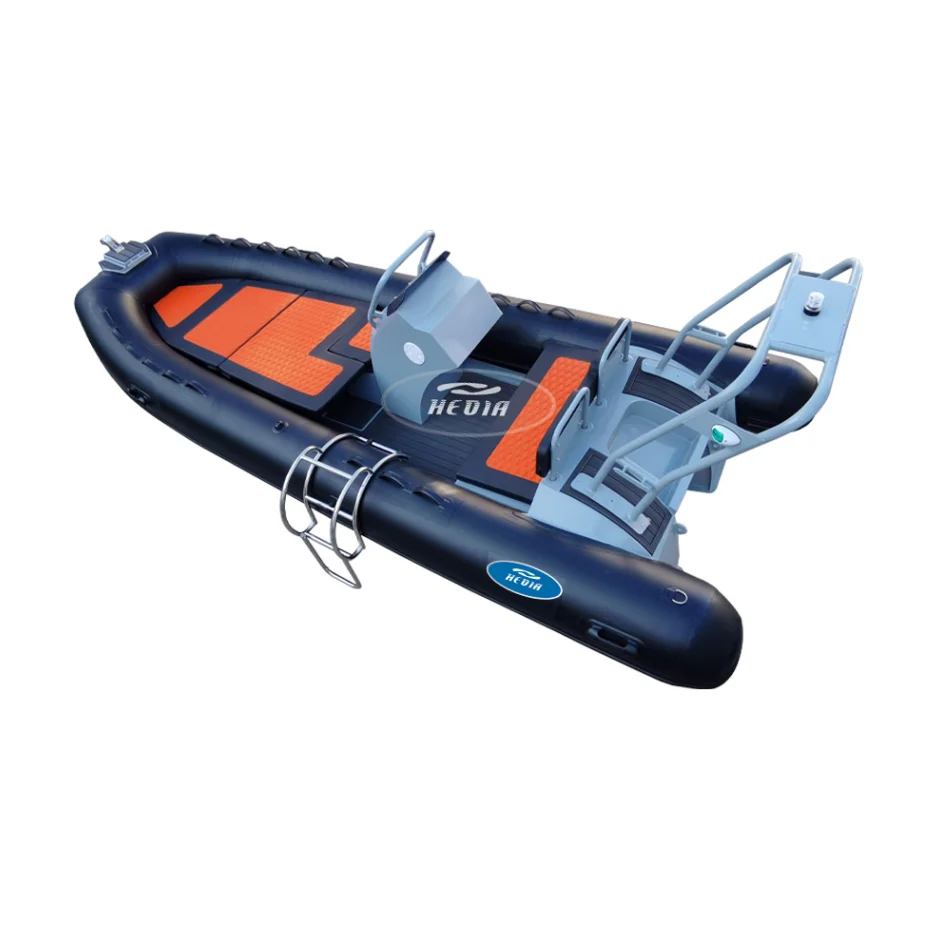 Hedia ocean master 16 ft hypalon boat sport aluminum hull inflatable bateau 2021 boot rippe
