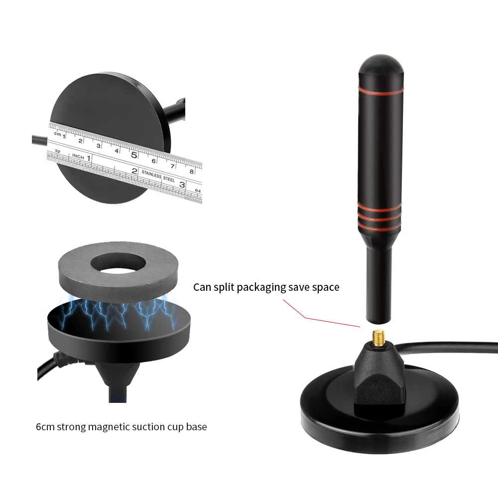 Factory Wholesale Superior Quality High Gain Oem Uhf Vhf Dvb-2 Digital Tv Antenna With Amplifier