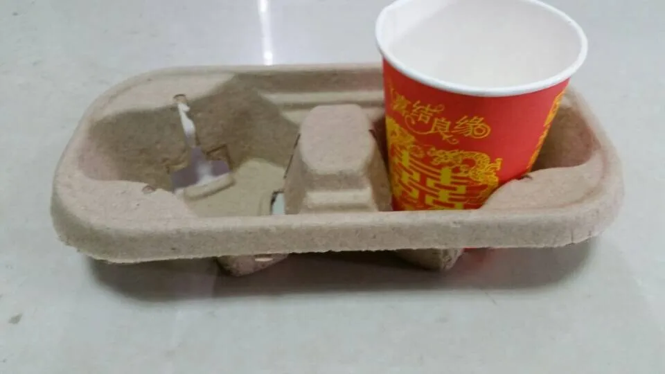 Direct Factory supply Coffee Cup Holder production line/ coffee holder making machine