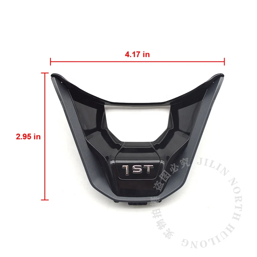 For VW ID3 ID4 ID6 Steering Wheel New R Logo for Touch Button Steering Wheel