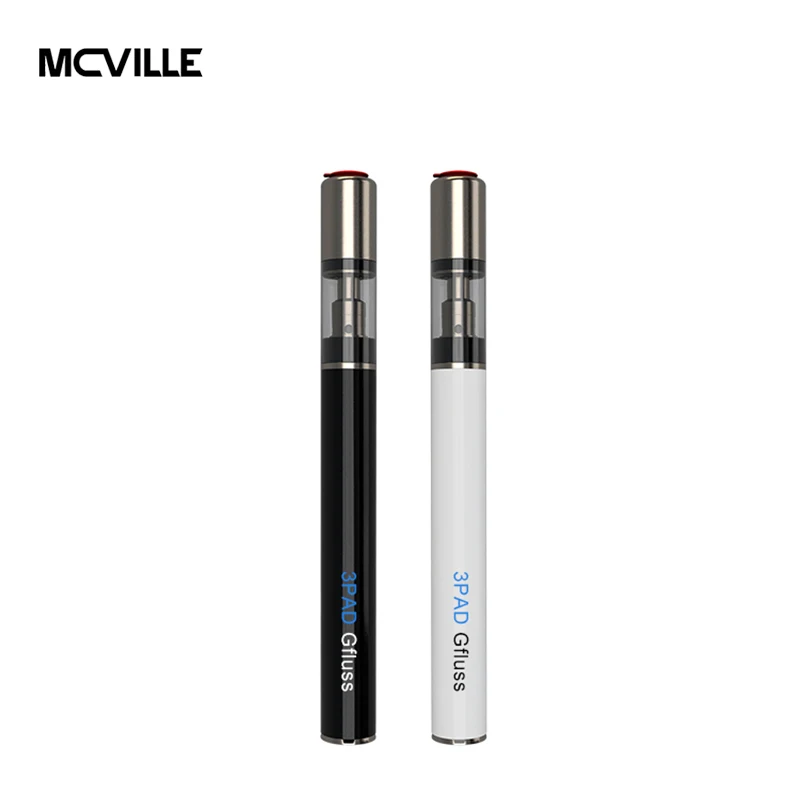 
High Quality Metal Tip Glass Housing 320mAh Battery 0.3ml Electronic Empty Vape Pen 