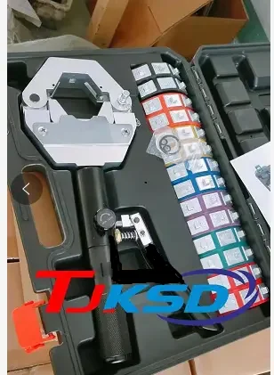 CE certified by Chinese professional manufacturers 3inch hydraulic hose pressing tool small type portable ac hose crimper kit