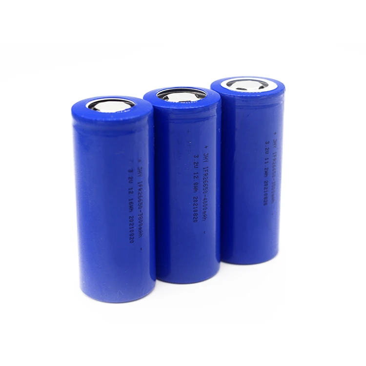 Hot sale JHY 26650 4000mAh cylindrical rechargeable lithium battery