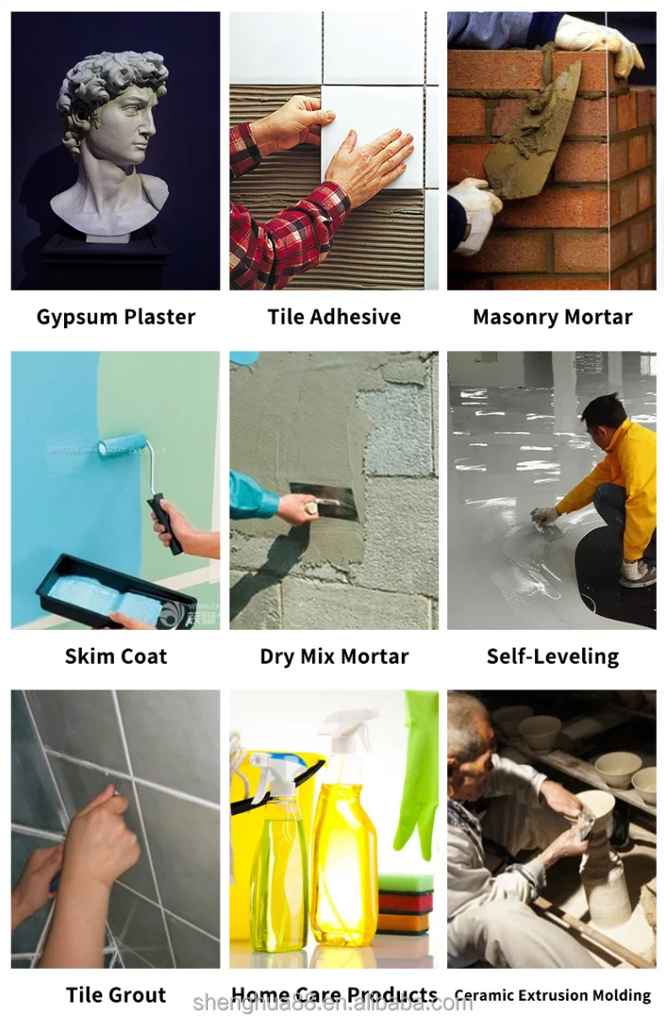 Factory wholesale price for cement gypsum viscosity 1000-28000Mpa.s HPMC hydroxypropyl methyl cellulose