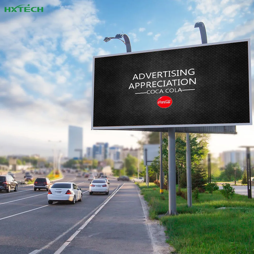 Giant Billboard Screen Price P8 Advertising Flexible Digital Outdoor LED Display Sign video wall