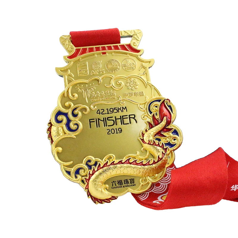 Custom Logo Spinner Medallion Unique Design 3D Hollow Enamel Sports Marathon Custom Spinning Medal UV Printed Souvenir Gift